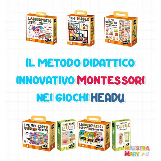 Maestra Mary: educare alla felicità con i giochi Montessori Headu